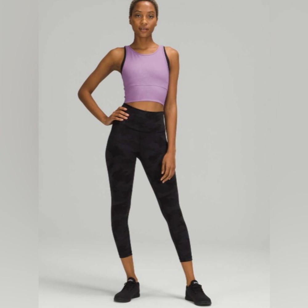 Lululemon Power Pivot Tank Top rib - size 6
